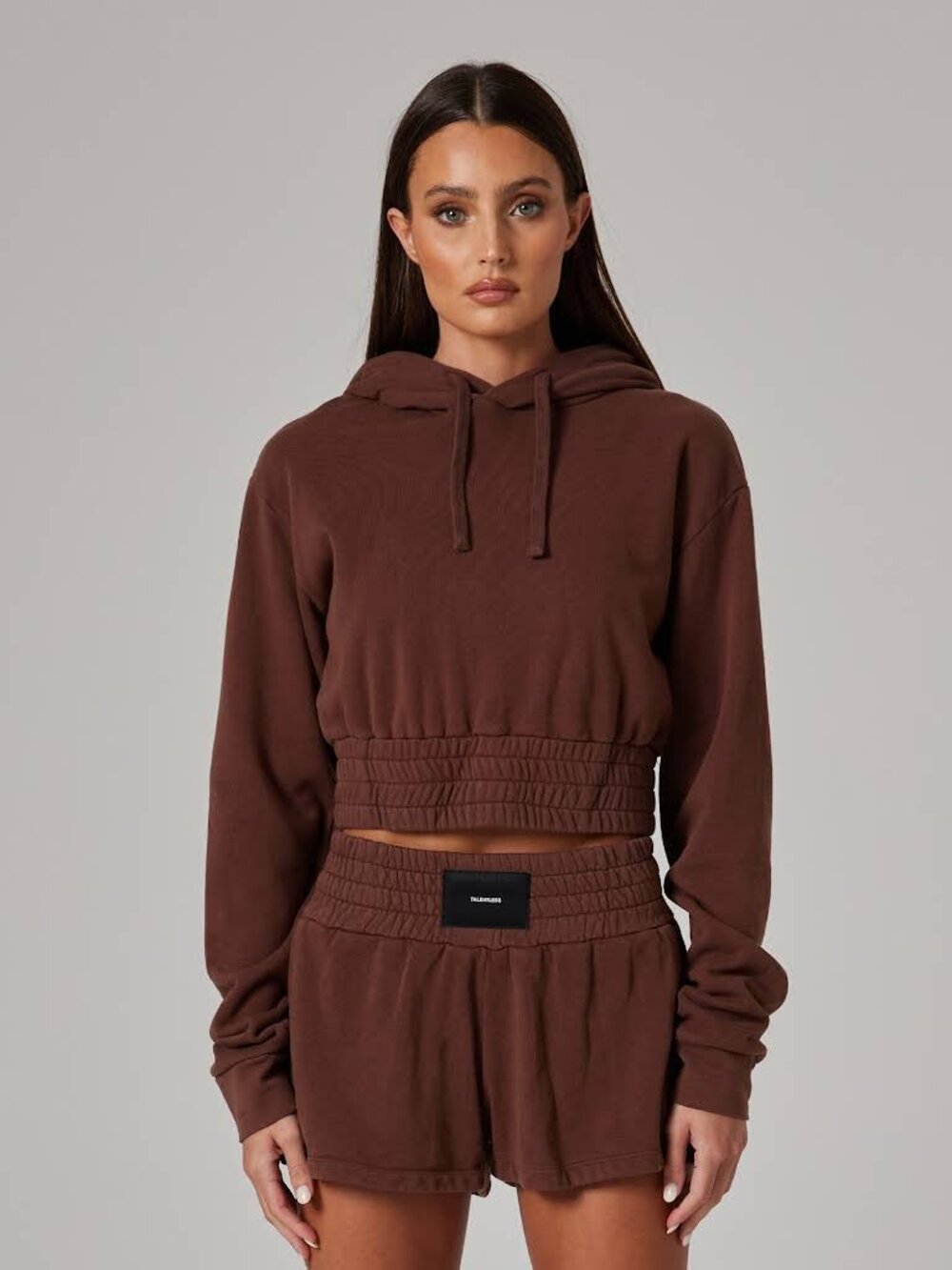 EUC AUTHENTIC TALENTLESS WOMENS BOXING HOODIE TOFFEE BROWN SIZE SMALL
